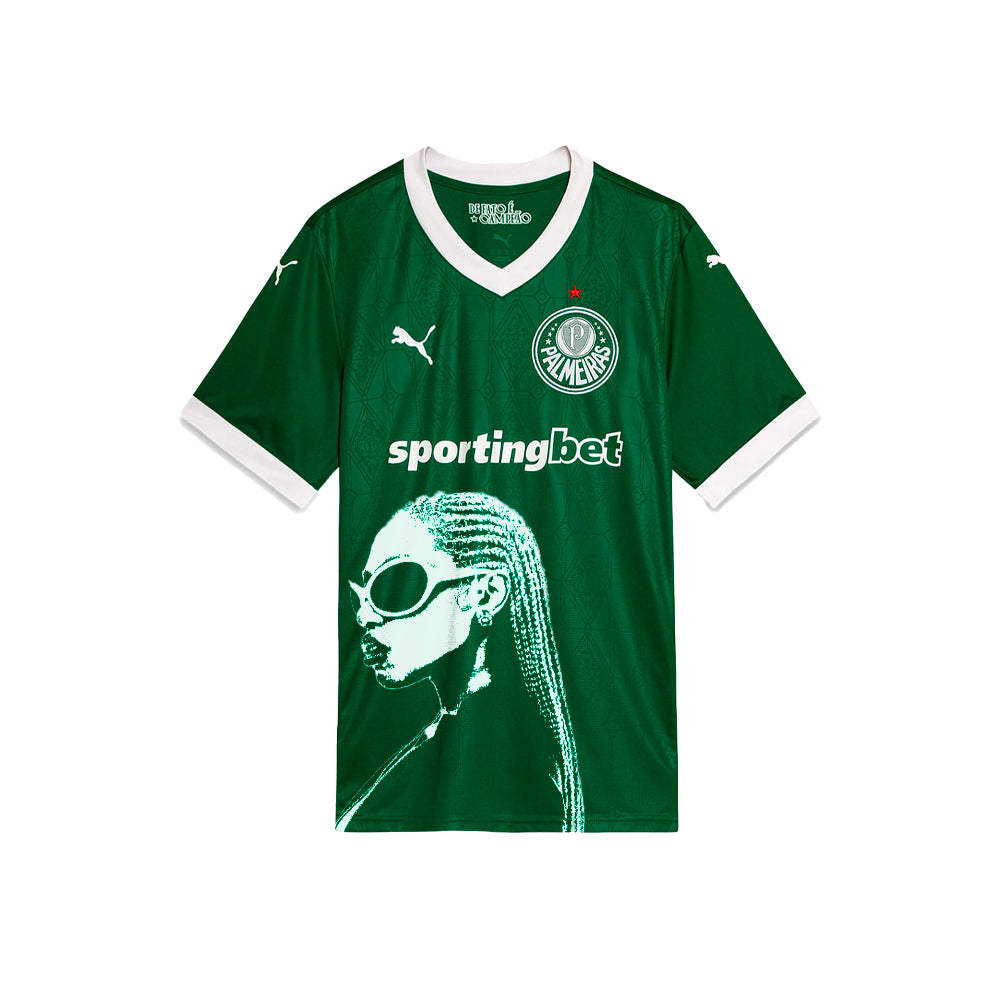 CAMISA PALMEIRAS PUMA I 25/26 EBONY